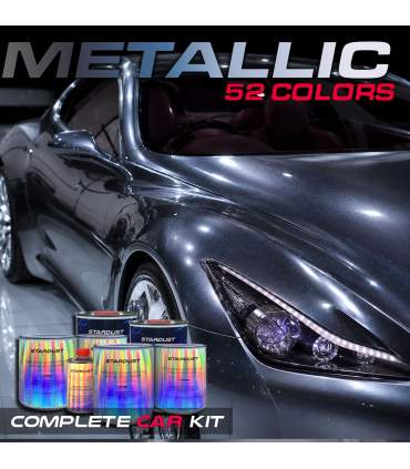 Kit voor tuning - Metallic verven + GOLDEN GOLD - GEBRUIND - KOPER - ALUMINIUM
