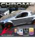 Complete kit chroom verf voor auto's