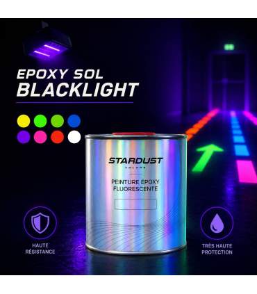 Onzichtbare fluorescerende epoxyverf voor blacklight UV2329