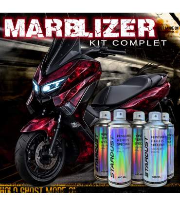 Complete Marblizer-set voor scooters – spuitbusversie