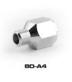 Adapter koppeling voor schroefdraad van 1/8” naar 1/4”
