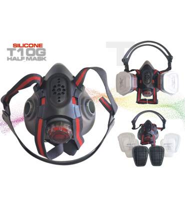 Verfmasker met siliconenpatroon T10G voor verf