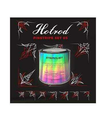 Verf en kwasten voor pinstriping