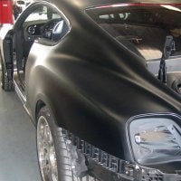 Creëer een matte of satijnen carrosserie