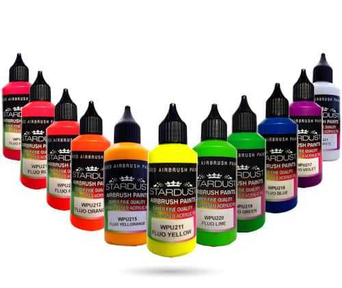 Fluorescerende airbrushlak