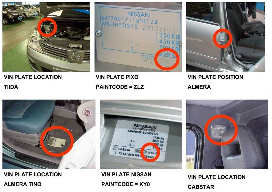 NISSAN-kleurcode-NISSAN-autolak