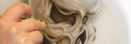 Airbrushverf: semi-transparante kleurenC