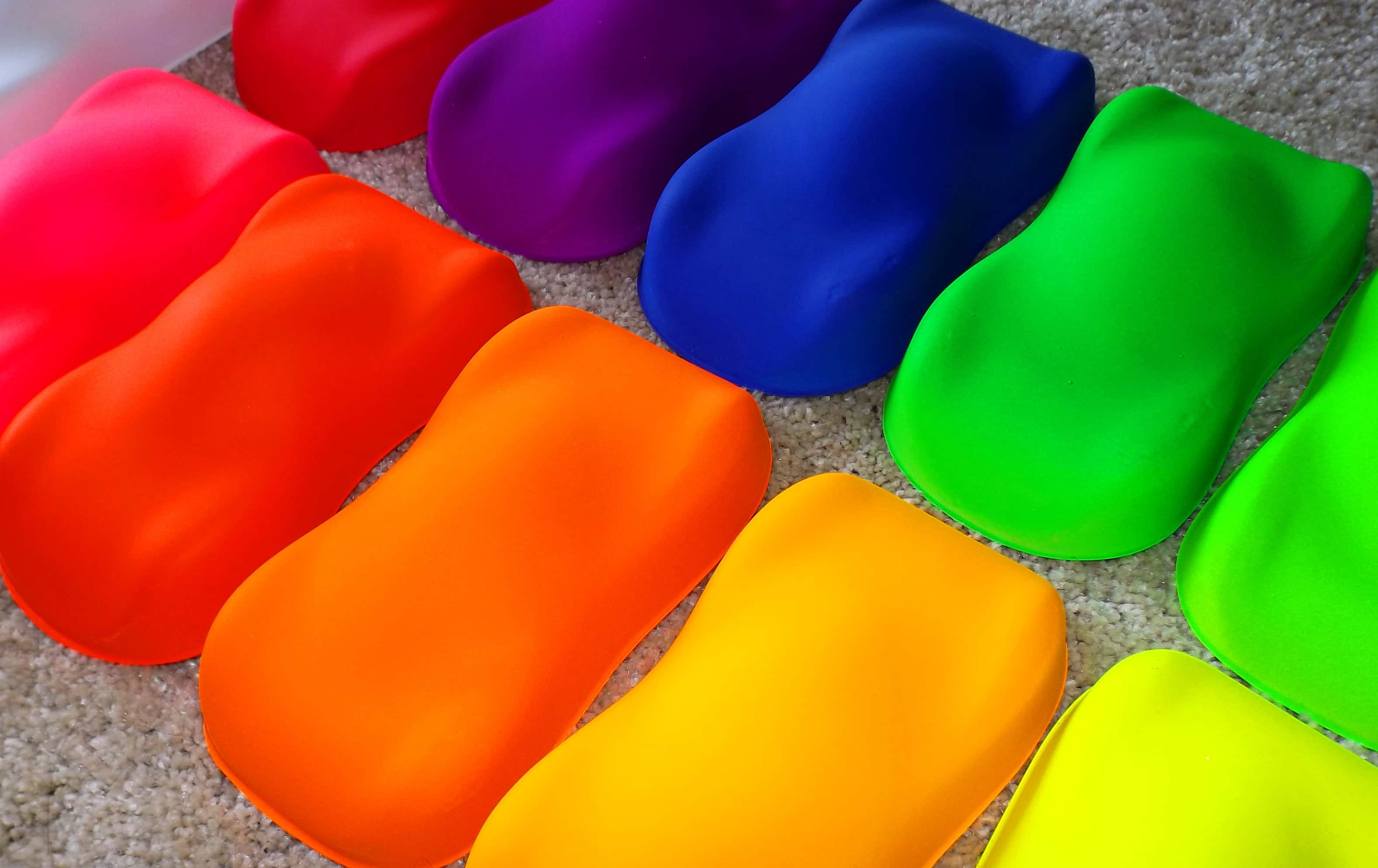 Fluorescerende airbrushlak