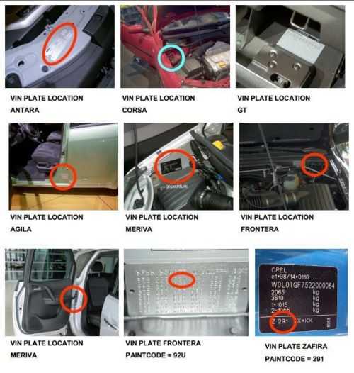kleurcode Opel-auto-autolak OPEL