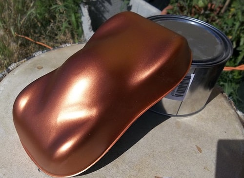 Metallic kleuren van de Sparkle-airbrushlak