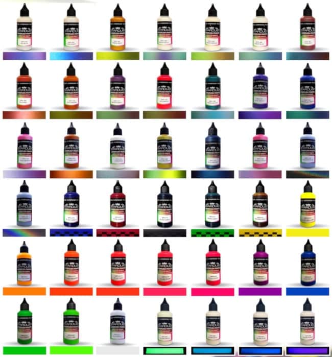 Stardust Pro-airbrushverf met speciale effectenc